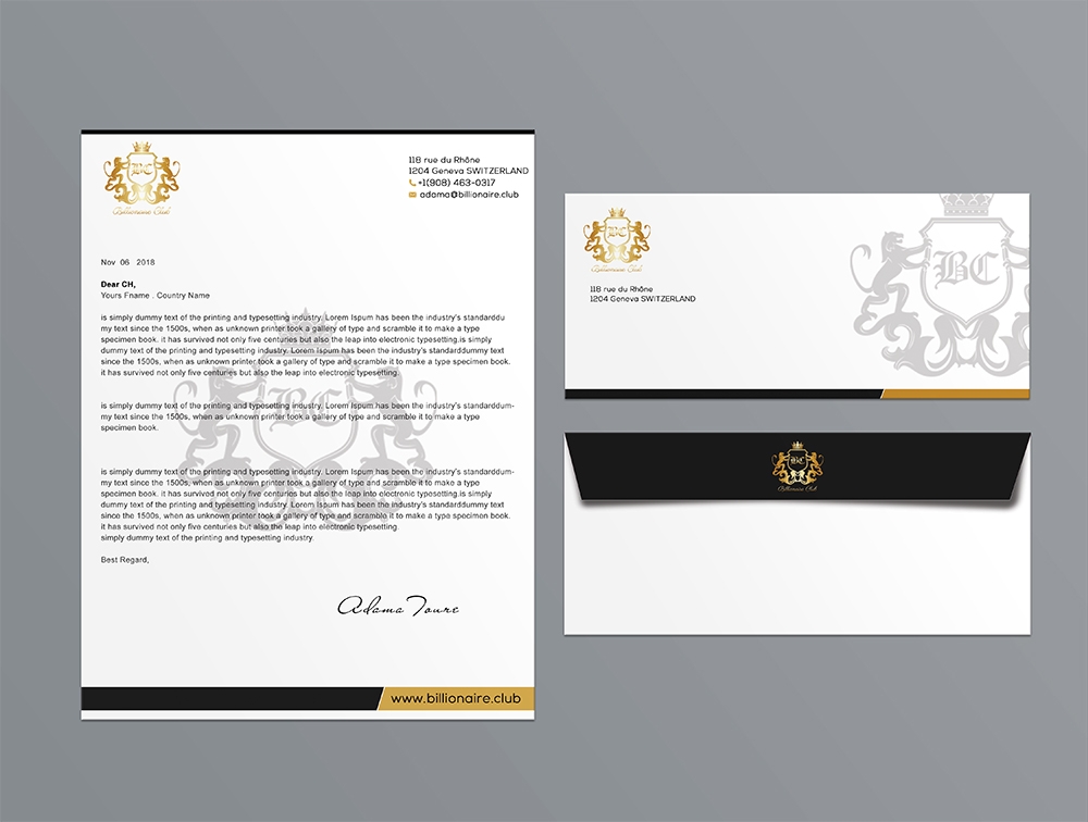 Billionaire Club logo design by aamir