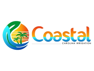 Coastal Carolina Irrigation  logo design by fawadyk