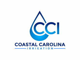 Coastal Carolina Irrigation  logo design by mutafailan