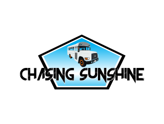 Chasing Sunshine logo design by giphone