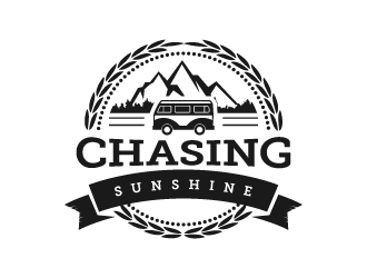 Chasing Sunshine logo design by pencilhand