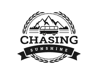 Chasing Sunshine logo design by pencilhand