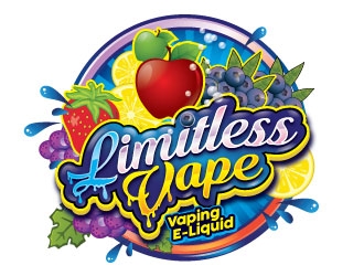 Limitless Vape logo design by REDCROW