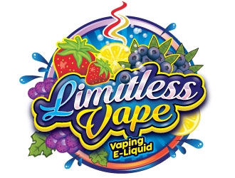 Limitless Vape logo design by REDCROW