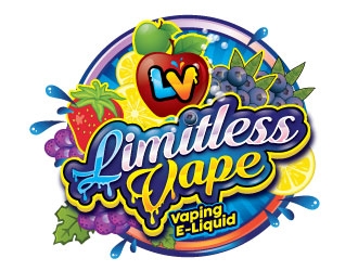 Limitless Vape logo design by REDCROW