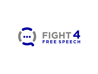 Fight 4 Free Speech  logo design by ohtani15
