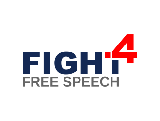 Fight 4 Free Speech  logo design by Torzo