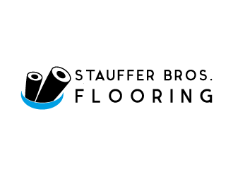 Stauffer Bros Flooring logo design by Jeppe