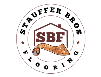 Stauffer Bros Flooring logo design by Coolwanz