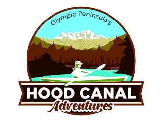 Hood Canal Adventures logo design by CreativeMania