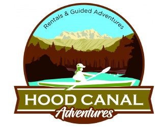 Hood Canal Adventures logo design by jaize