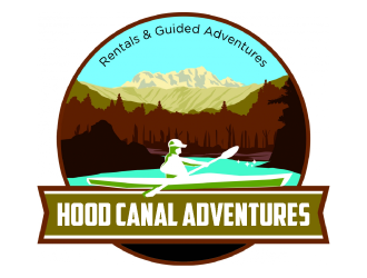 Hood Canal Adventures logo design by torresace