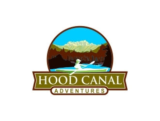 Hood Canal Adventures logo design by lj.creative