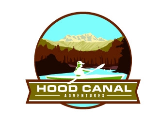Hood Canal Adventures logo design by graphica