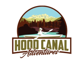 Hood Canal Adventures logo design by Eliben