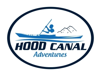 Hood Canal Adventures logo design by ElonStark