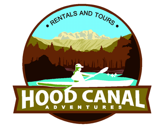 Hood Canal Adventures logo design by coco