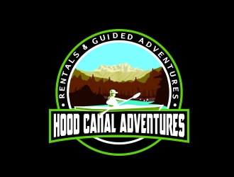 Hood Canal Adventures logo design by Danny19
