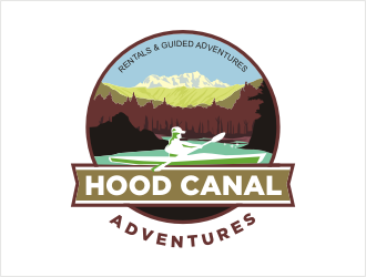 Hood Canal Adventures logo design by bunda_shaquilla