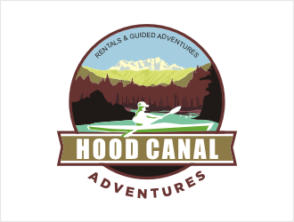 Hood Canal Adventures logo design by bunda_shaquilla