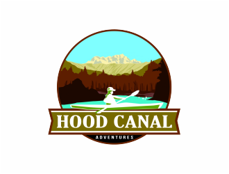 Hood Canal Adventures logo design by mutafailan