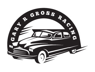 Gary R Gross Racing logo design by Suvendu