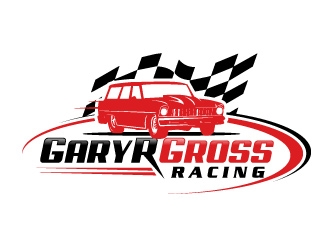 Gary R Gross Racing logo design by jaize