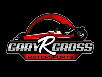 Gary R Gross Racing logo design by veron