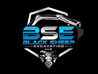 Black Sheep Excavating LLC logo design by daywalker