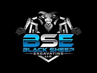 Black Sheep Excavating LLC logo design by daywalker