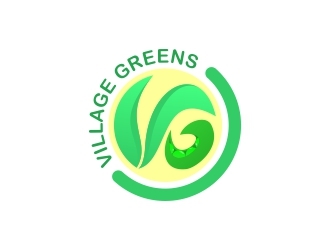 Village Greens logo design by yunda