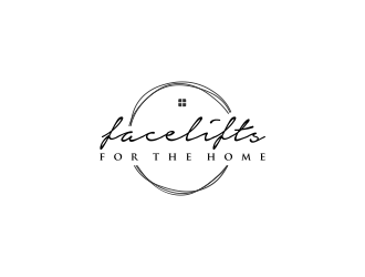 facelifts for the home  logo design by ammad
