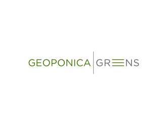 Geoponica Greens  logo design by asyqh
