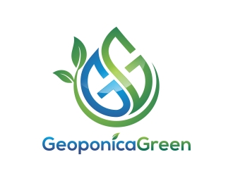 Geoponica Greens  logo design by rokenrol