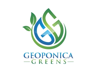 Geoponica Greens  logo design by rokenrol