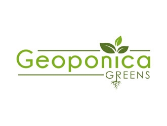 Geoponica Greens  logo design by MAXR