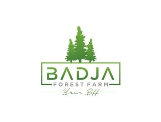 Badja Forest Farm logo design by bricton
