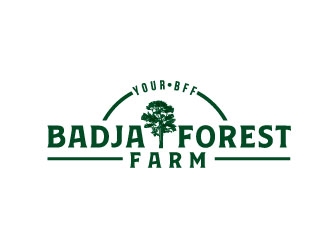 Badja Forest Farm logo design by riezra