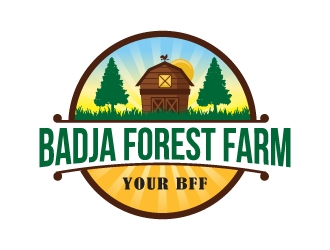 Badja Forest Farm logo design by Suvendu