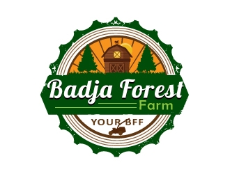 Badja Forest Farm logo design by Suvendu