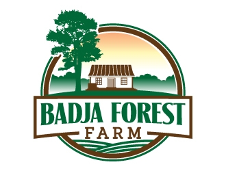 Badja Forest Farm logo design by jaize