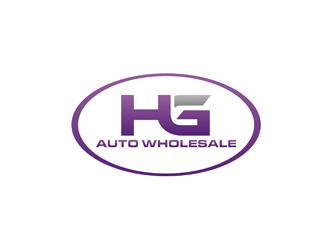 HG AUTO WHOLESALE logo design by bomie