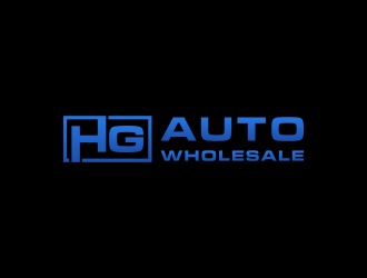 HG AUTO WHOLESALE logo design by haidar