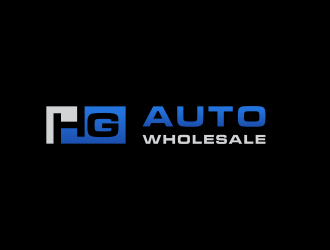 HG AUTO WHOLESALE logo design by haidar