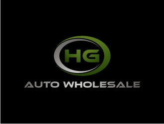 HG AUTO WHOLESALE logo design by asyqh