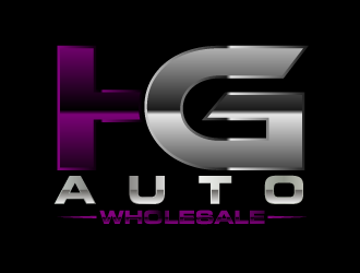 HG AUTO WHOLESALE logo design by gearfx