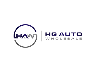 HG AUTO WHOLESALE logo design by checx
