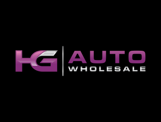 HG AUTO WHOLESALE logo design by RIANW