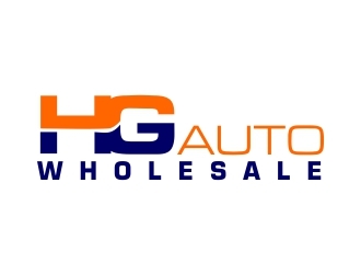 HG AUTO WHOLESALE logo design by mckris