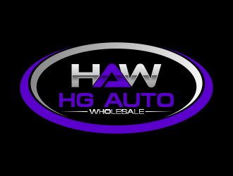 HG AUTO WHOLESALE logo design by MUNAROH
